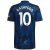 Officiële Voetbalshirt Manchester United Marcus Rashford 10 Derde 2021-22 - Heren